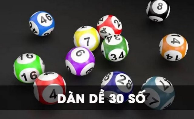 Dàn đề 30 số theo kết quả