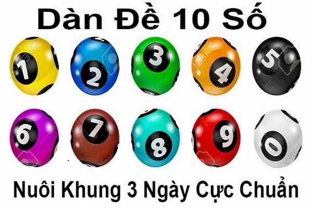 Chốt số dàn đề miền bắc với dàn 10 số theo giờ vàng